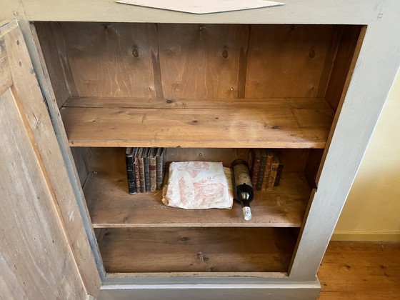Image 1 of 19E Eeuwse Kast Legkast Keukenkast Servieskast Boekenkast Frans