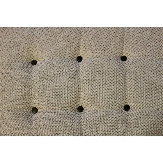 Image 1 of Vintage 3-zitsbank "Véronique" in eikenhout van Guillerme en Chambron voor Your Home, 1970