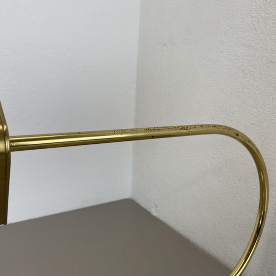 Image 1 of Zeldzame Xxl Space Age messing metalen Koch en Lowy stijl tafellamp, Duitsland 1970S