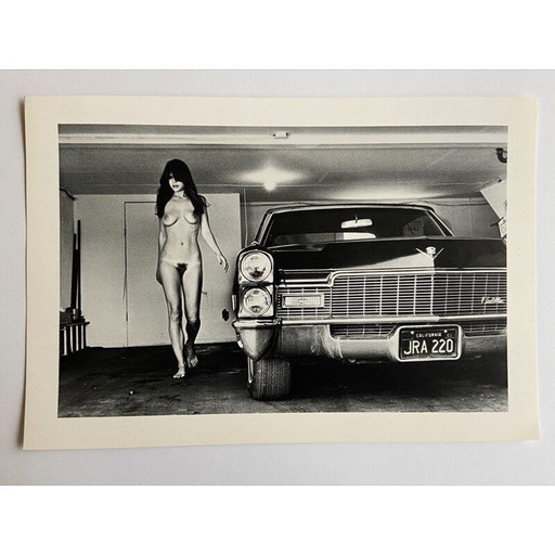 Vintage litho "Hollywood, 1976" door Helmut Newton, 1989