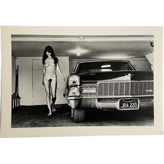 Image 1 of Vintage litho "Hollywood, 1976" door Helmut Newton, 1989