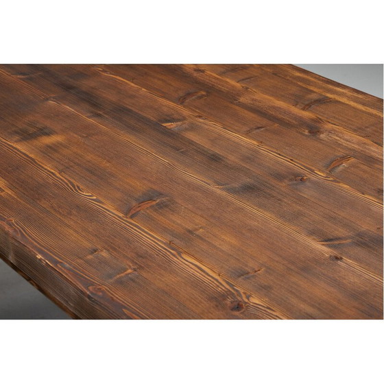 Image 1 of Vintage grenen tafel, Frankrijk 1950