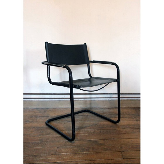 Image 1 of Paar vintage bauhaus sledestoelen, 1970