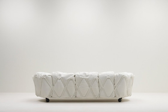 Image 1 of Zeldzame Corbeille Lounge Sofa van Francesco Binfaré voor Edra, Italië.