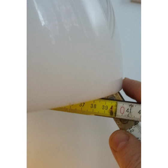 Image 1 of Vintage witte acryl hanglamp van Staff, 1970