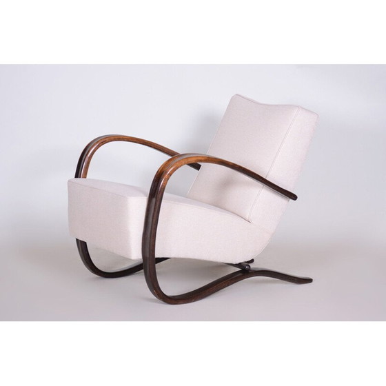 Image 1 of Vintage H-269 armstoel van Halabala voor Up Zavody, Tsjecho-Slowakije 1930