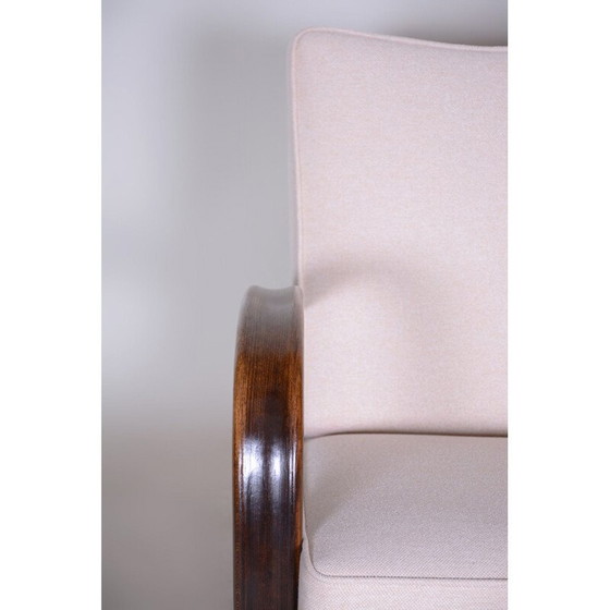 Image 1 of Vintage H-269 armstoel van Halabala voor Up Zavody, Tsjecho-Slowakije 1930