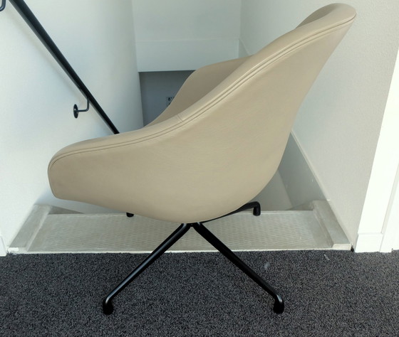 Image 1 of 2x HAY About a Lounge Low Chair AAL81 draaistoelen