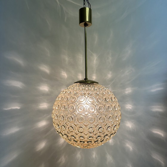 Image 1 of Limburg Glashütte Hanging Lamp Pendant 1970S