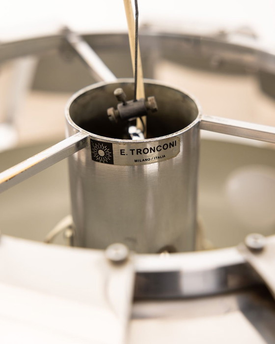 Image 1 of Vintage kroonluchter Mod. Pamela van E. Arcelli voor Tronconi, 1970