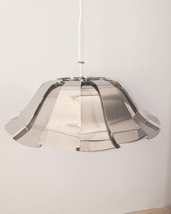Image 1 of Vintage kroonluchter Mod. Pamela van E. Arcelli voor Tronconi, 1970