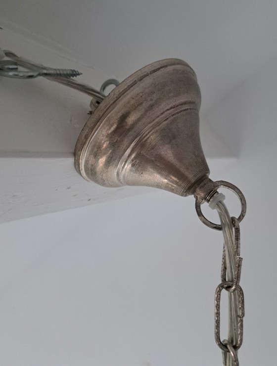 Image 1 of Vintage mozaiek hanglamp