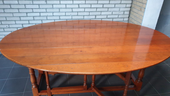 Image 1 of Schuitema Jugendstil Eetkamer Tafel