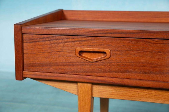 Image 1 of Vintage gerenoveerde sideboard teakhout, midmod 60s chest