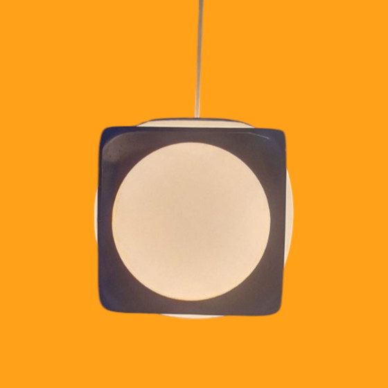 Image 1 of Hoyrup Design Kubus Lamp – Van Jørn Utzon | Deens Design Uit De Jaren ’60