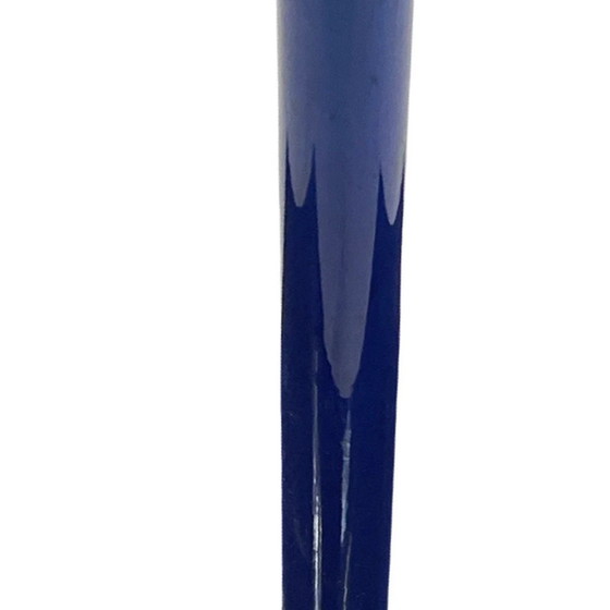 Image 1 of Memphis Style / Postmodern ontwerp - Dressboy / Valet Stand - Metalic blauw