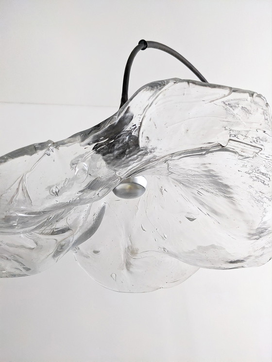 Image 1 of Lothar Klute XL Bronzen Bloemvormige Vloerlamp