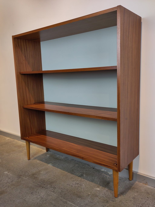 Vintage Boekenkastje Teak Hout 