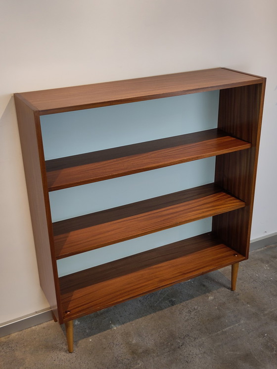 Image 1 of Vintage Boekenkastje Teak Hout 