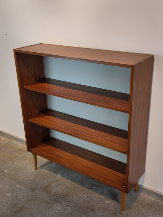 Image 1 of Vintage Boekenkastje Teak Hout 