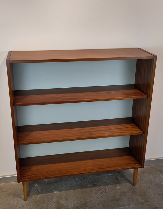 Image 1 of Vintage Boekenkastje Teak Hout 