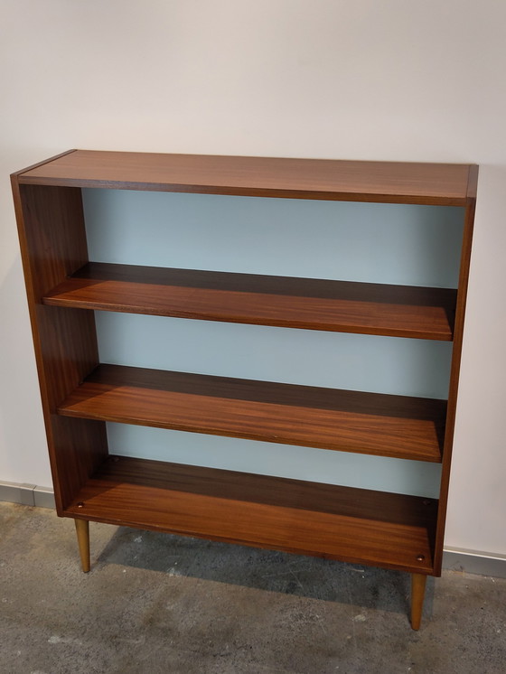 Image 1 of Vintage Boekenkastje Teak Hout 