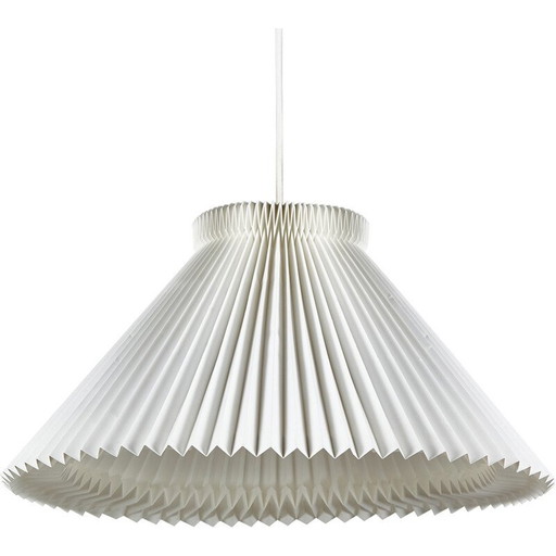 Vintage model 1-27 hanglamp in kunststof plaat van Tage Klint voor Le Klint, 1940
