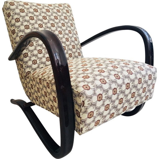 Paar vintage fauteuils H269 van Jindřich Halabala voor UP Závody, 1930