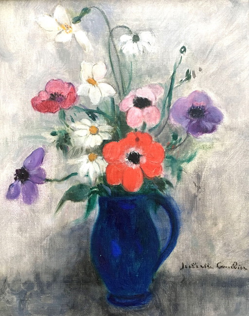 Juliette Cambier (1879-1963) - Boeket wilde bloemen