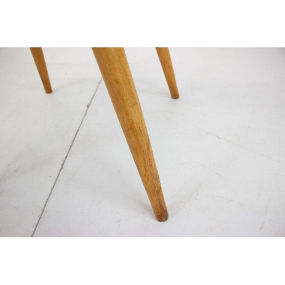 Image 1 of Vintage beukenhouten fauteuil van Oswald Haerdtl, Tsjecho-Slowakije 1959