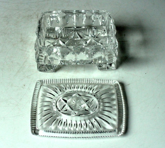 Image 1 of Art Deco glazen doos