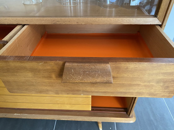 Image 1 of Vitrine kast met spiegel