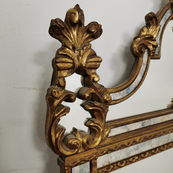 Image 1 of Vintage Deknudt Barok Brocante Rococo Spiegel Schouwspiegel