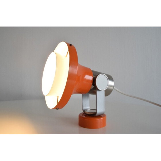 Image 1 of Vintage wandlamp in gelakt metaal van Pavel Grus, Tsjecho-Slowakije 1970