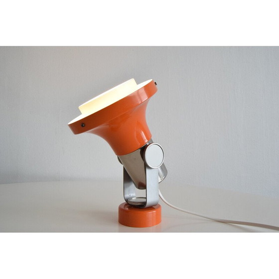 Image 1 of Vintage wandlamp in gelakt metaal van Pavel Grus, Tsjecho-Slowakije 1970