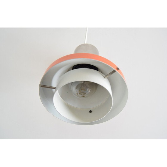 Image 1 of Vintage wandlamp in gelakt metaal van Pavel Grus, Tsjecho-Slowakije 1970