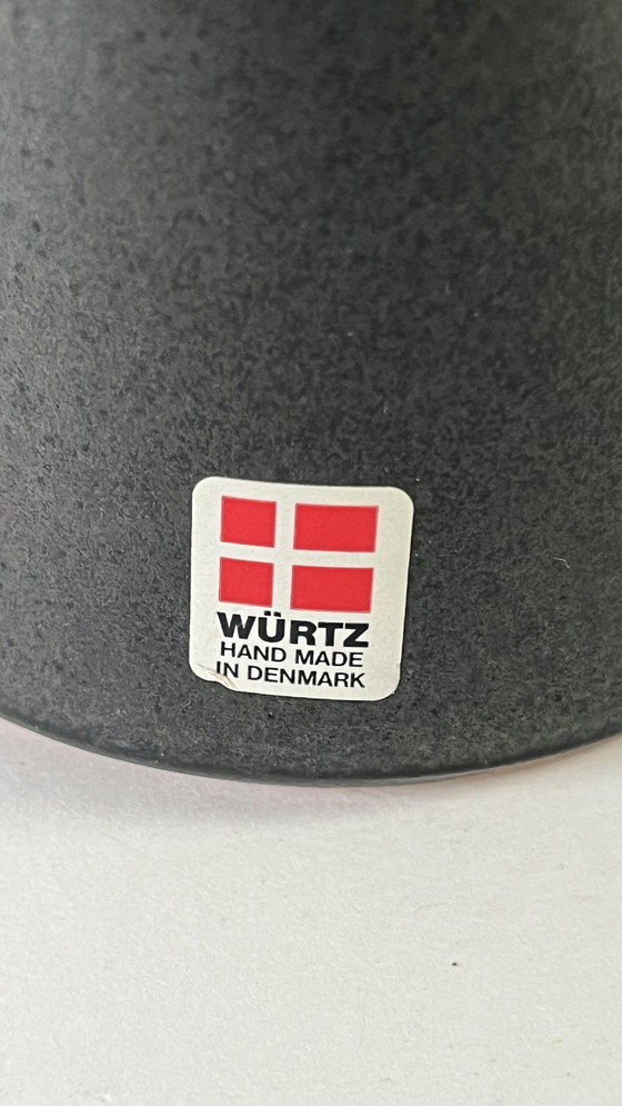 Image 1 of Aage Würtz  organische gelobde porseleinen vaas