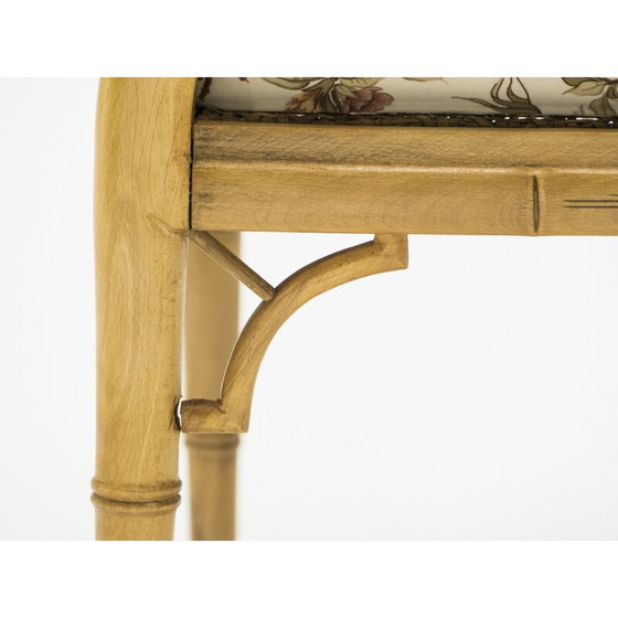 Image 1 of Paar vintage bamboe rieten fauteuils 1960