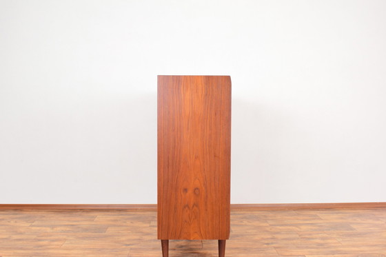 Image 1 of Mid Century Noorse teakhouten hoge plank, 1960S.