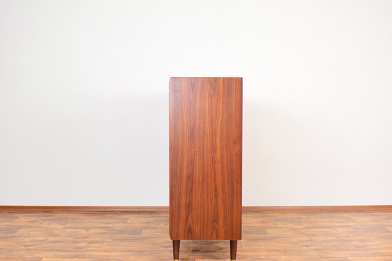 Image 1 of Mid Century Noorse teakhouten hoge plank, 1960S.