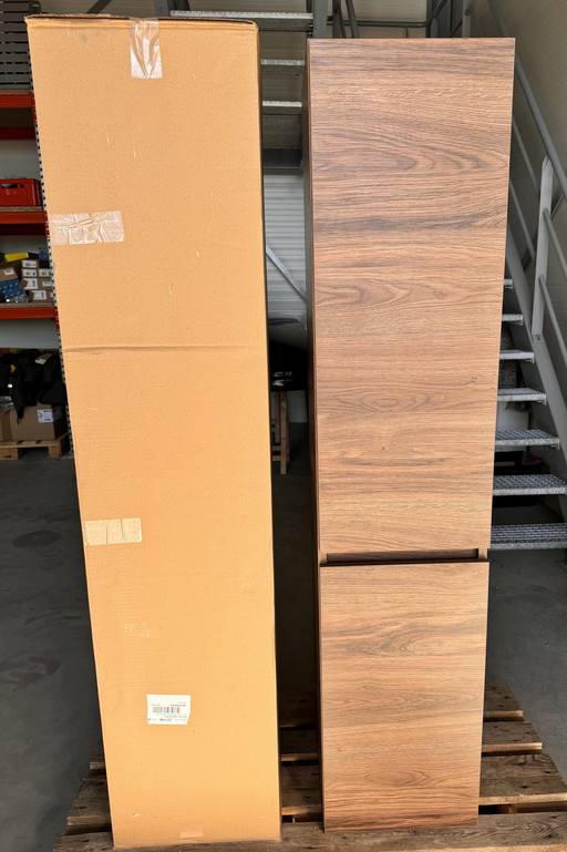 2x Primabad hoge kast Charleston Oak