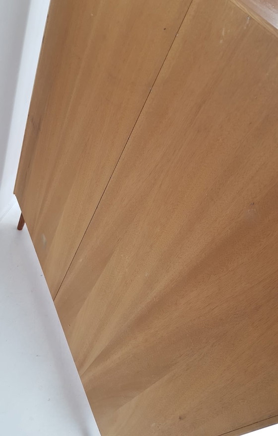 Image 1 of Vintage teakhouten Hundevad Deense vitrinekast | wandkast