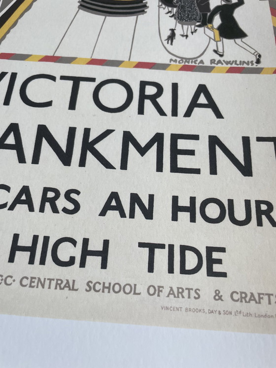 Image 1 of Monica Rawlins Victoria Embankment...,1926, Copyright London Metropolitan Archives, Gedrukt in Groot-Brittannië