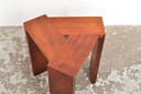 Mahonie Design Bijzettafel Jaren 60