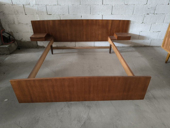 Image 1 of Scandinavisch Vintage Teak Bed