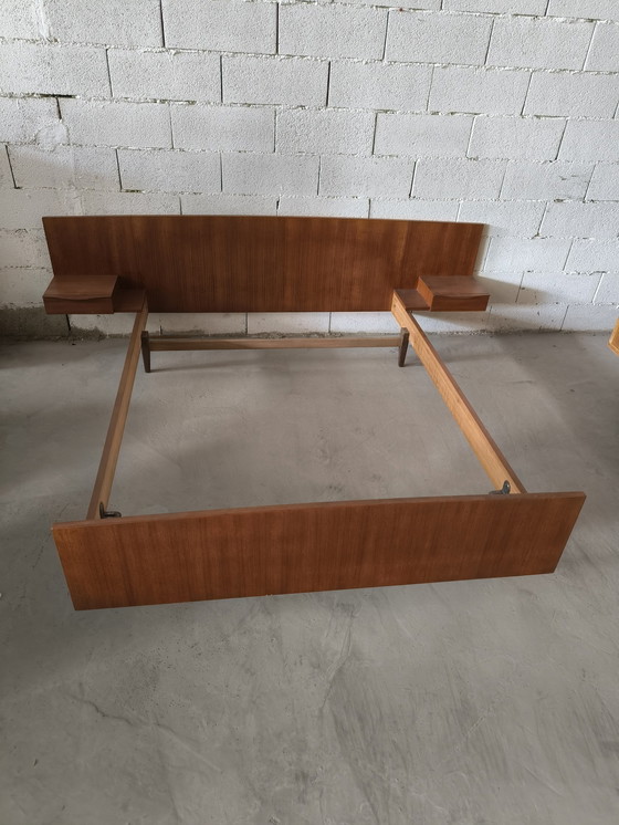 Image 1 of Scandinavisch Vintage Teak Bed