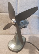 Vintage metalen ventilator, 1960S