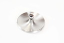 1x Vintage metalen Discus wandlamp