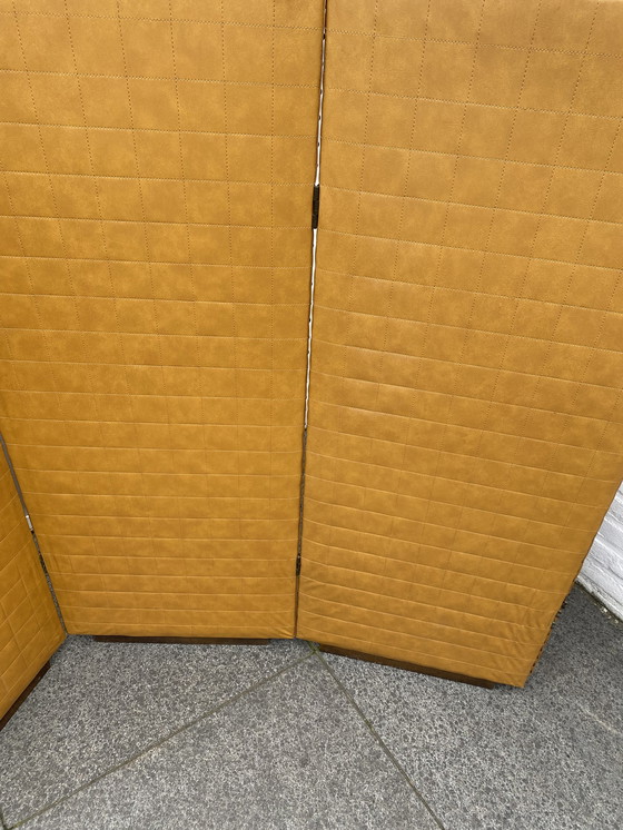 Image 1 of Vintage inklapbare roomdivider