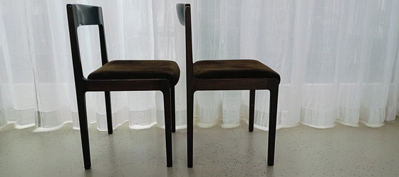 Image 1 of 2x Vintage Eetkamerstoelen